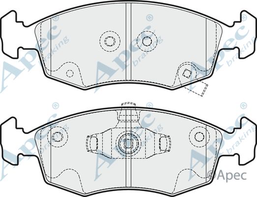 APEC BRAKING Jarrupala, levyjarru PAD1871